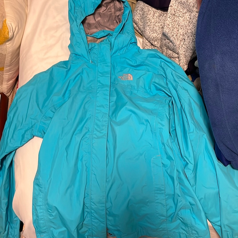 North face rain jacket.